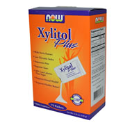 Xylitol Plus, Now Foods 75 Packets